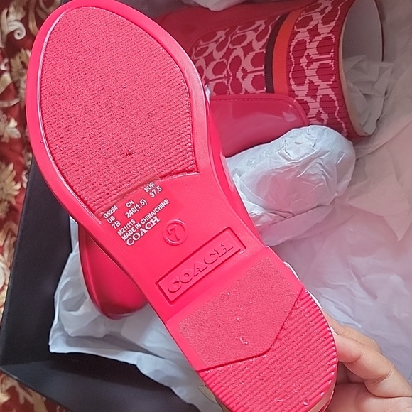 Coach rain boots - Picture 4 of 5